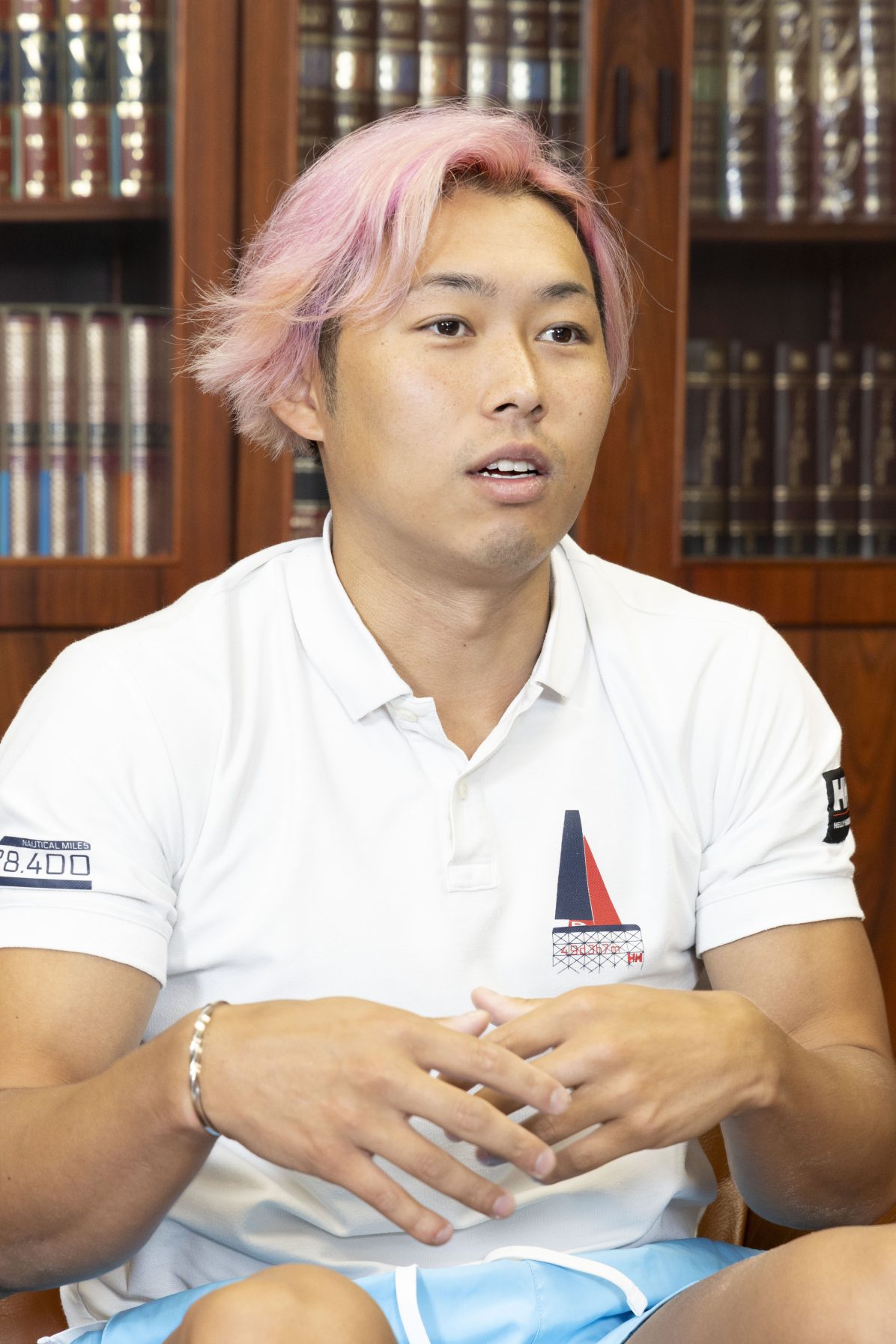 長岡ケガレン カーディガン(36サイズ ブルー系): レディース｜メーカーズ